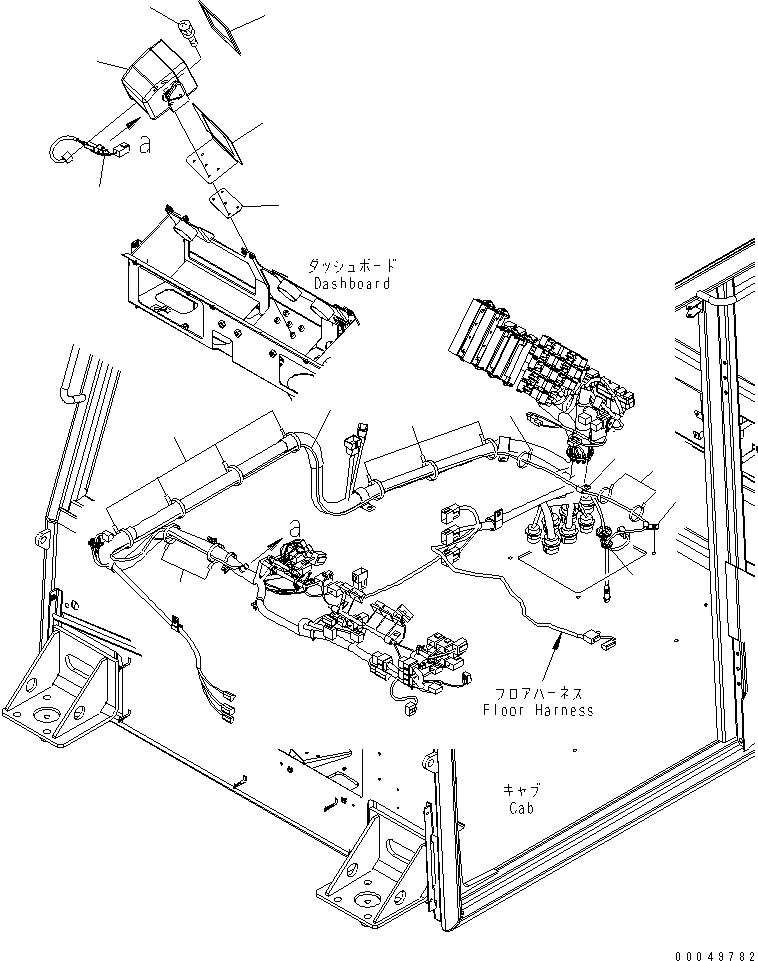 Monitor Assembly 561-86-83200 KOMATSU