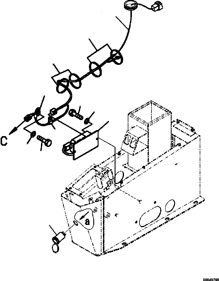 Жгут проводов 56D-06-26460 KOMATSU
