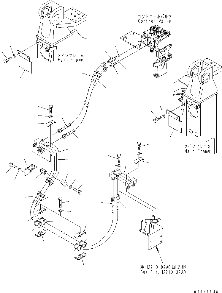 Ниппель 201-62-71870 KOMATSU