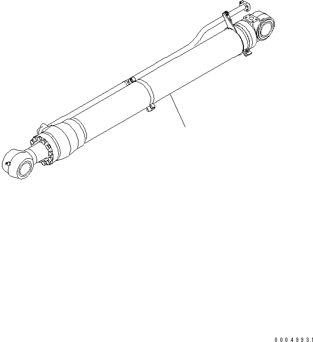 Группа цилиндра X95-0237490 KOMATSU