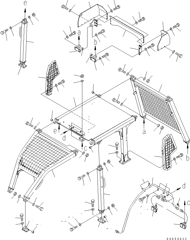Пластина 134-X06-2170 KOMATSU