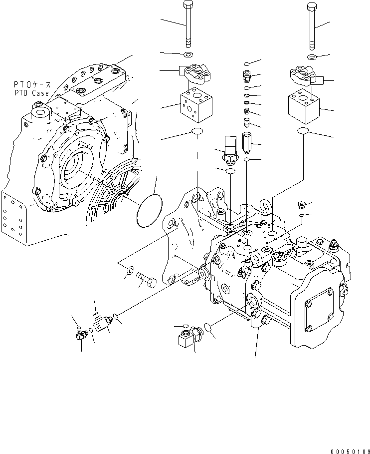 Угольник 21T-64-33451 KOMATSU