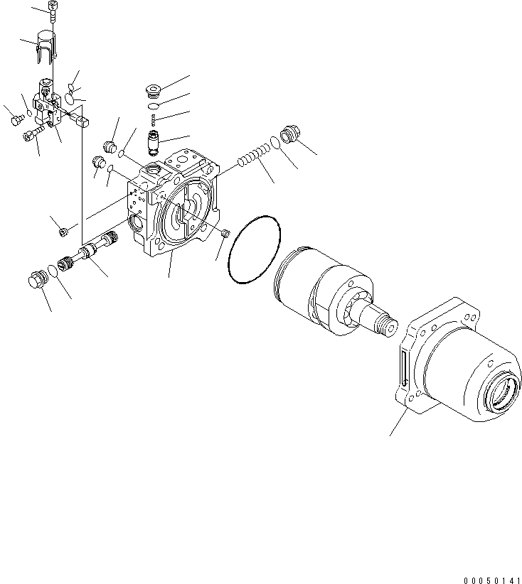 Предохранительный клапан 702-77-03400 KOMATSU