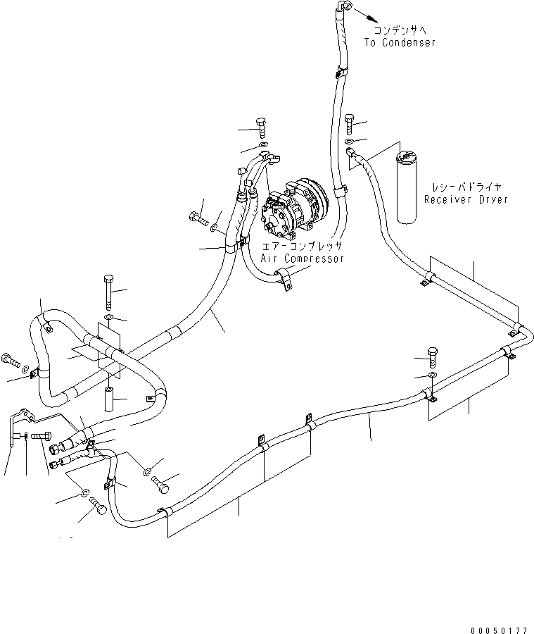 HOSE, 3590MM 421-S62-4170 KOMATSU