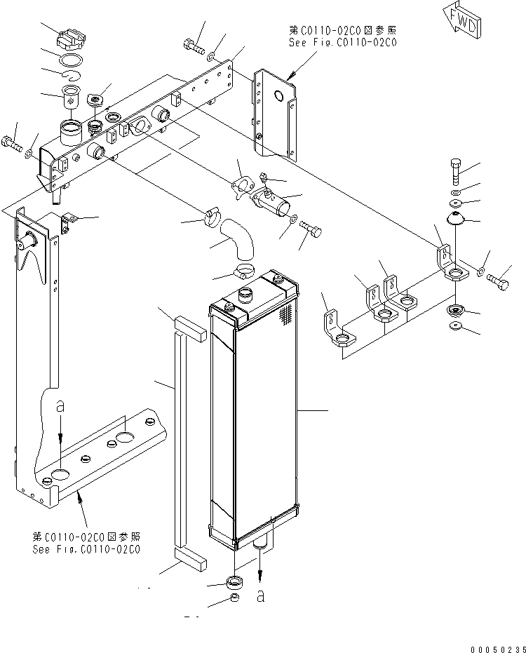 Уплотнение 154-03-75580 KOMATSU