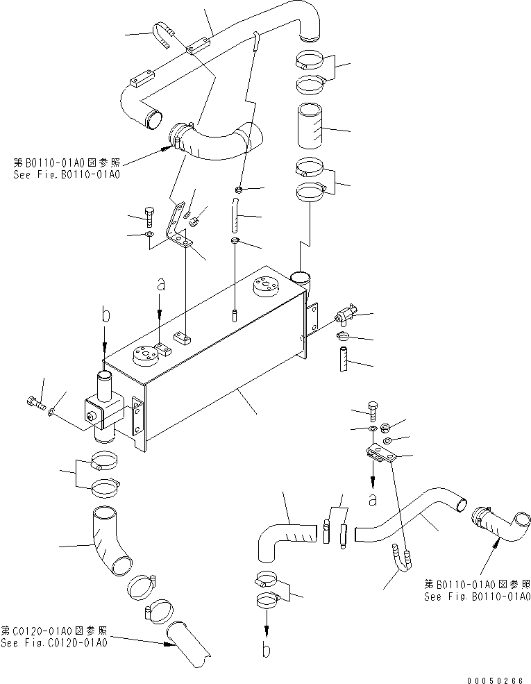 Трубка 56D-03-21680 KOMATSU