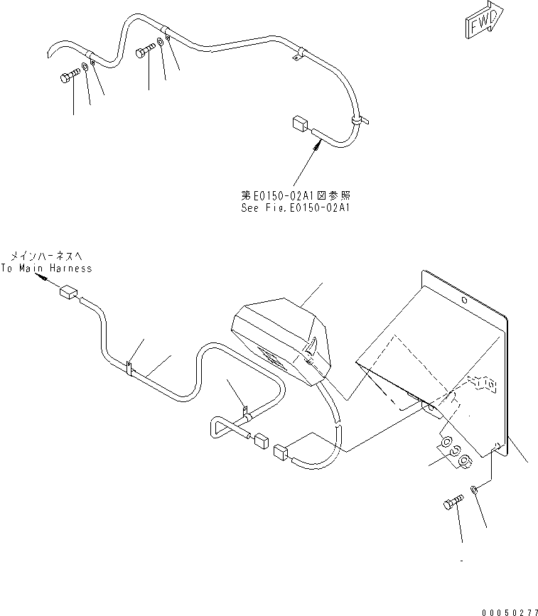 Жгут проводов 56D-85-11410 KOMATSU