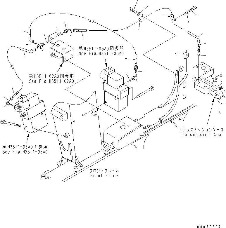 Шланг 02764-002A3 KOMATSU