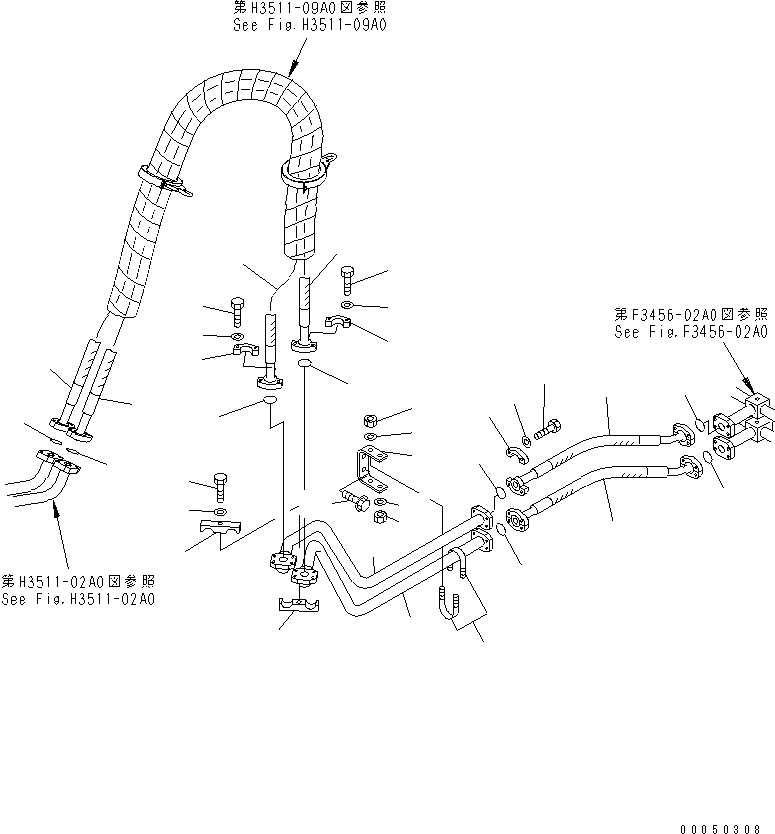Трубка \0\56D-61-12474 KOMATSU