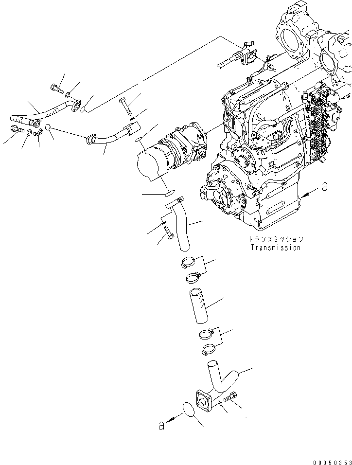 Шланг 421-62-43740 KOMATSU