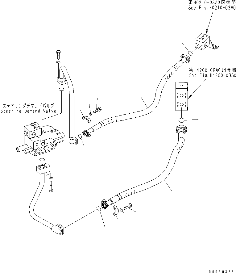 Шланг 421-62-43340 KOMATSU