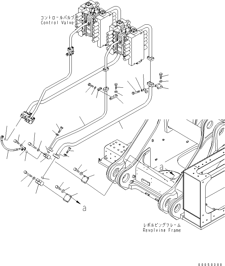 Шланг 21T-64-31990 KOMATSU