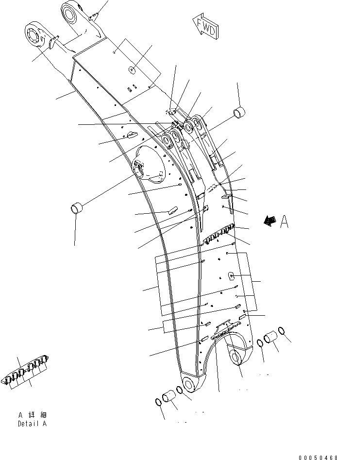 Седло сварное 176-06-41490 KOMATSU