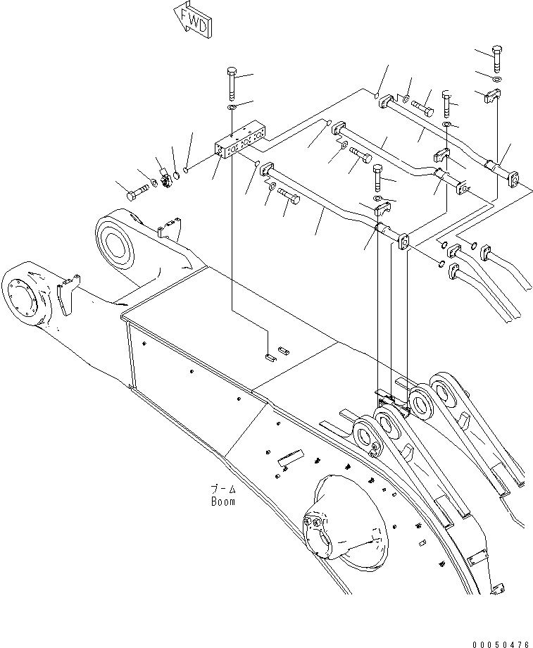 Блок 21T-64-39610 KOMATSU