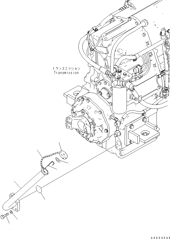 Трубка 421-18-42110 KOMATSU