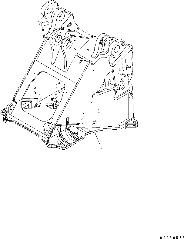 FRAME,FRONT 421-877-4622 KOMATSU