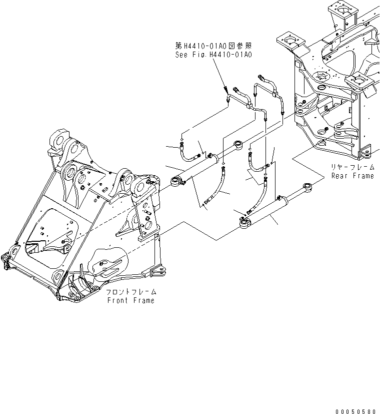 Шланг с торцевым уплотнением 02756-00505 KOMATSU
