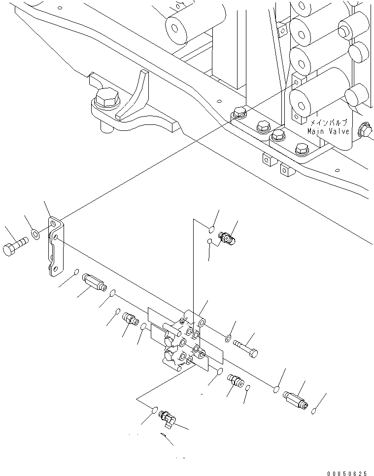 Кронштейн 21T-64-36270 KOMATSU