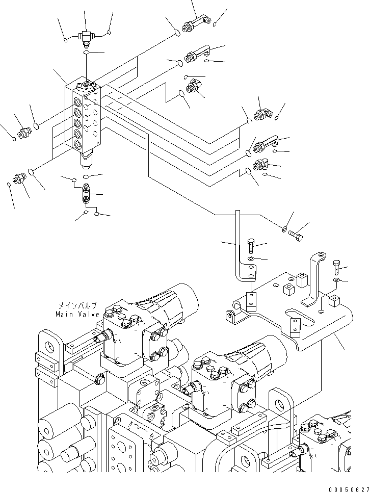Кронштейн 21T-64-36121 KOMATSU
