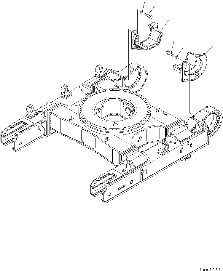 Пластина 21T-30-32133 KOMATSU
