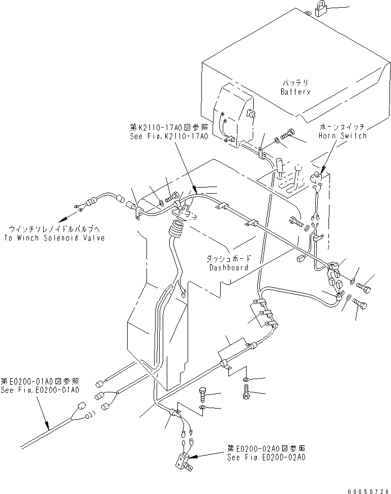 Жгут проводов 156-06-22320 KOMATSU
