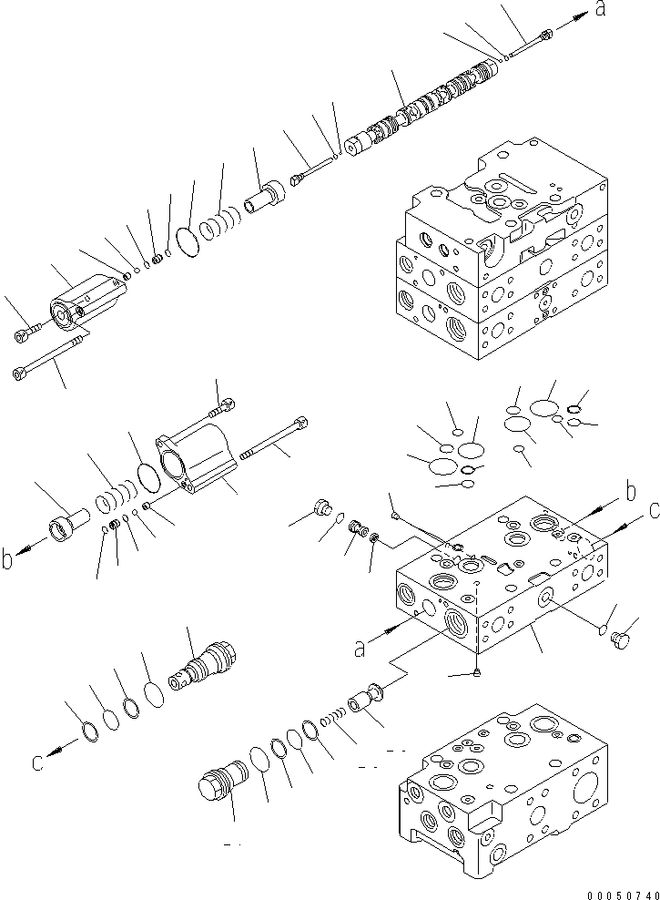 Корпус в сборе 723-41-18101 KOMATSU