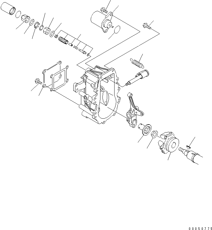 Пружина YM129004-61360 KOMATSU
