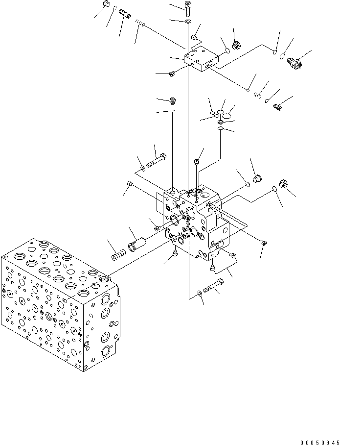 VALVE ASS'Y{RELIEF} 723-40-93200 KOMATSU
