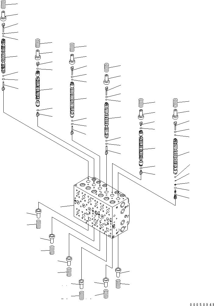 Корпус клапана 723-46-11490 KOMATSU