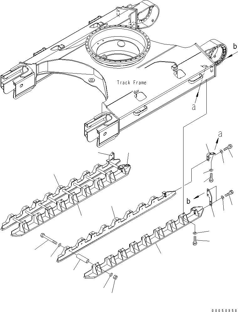 Пластина 22U-30-81231 KOMATSU