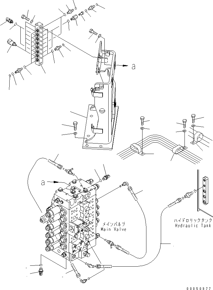 Шланг 22U-62-28520 KOMATSU