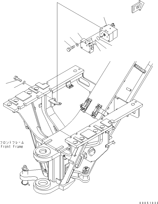PRIORITY VALVE ASS'Y 23B-40-42100 KOMATSU