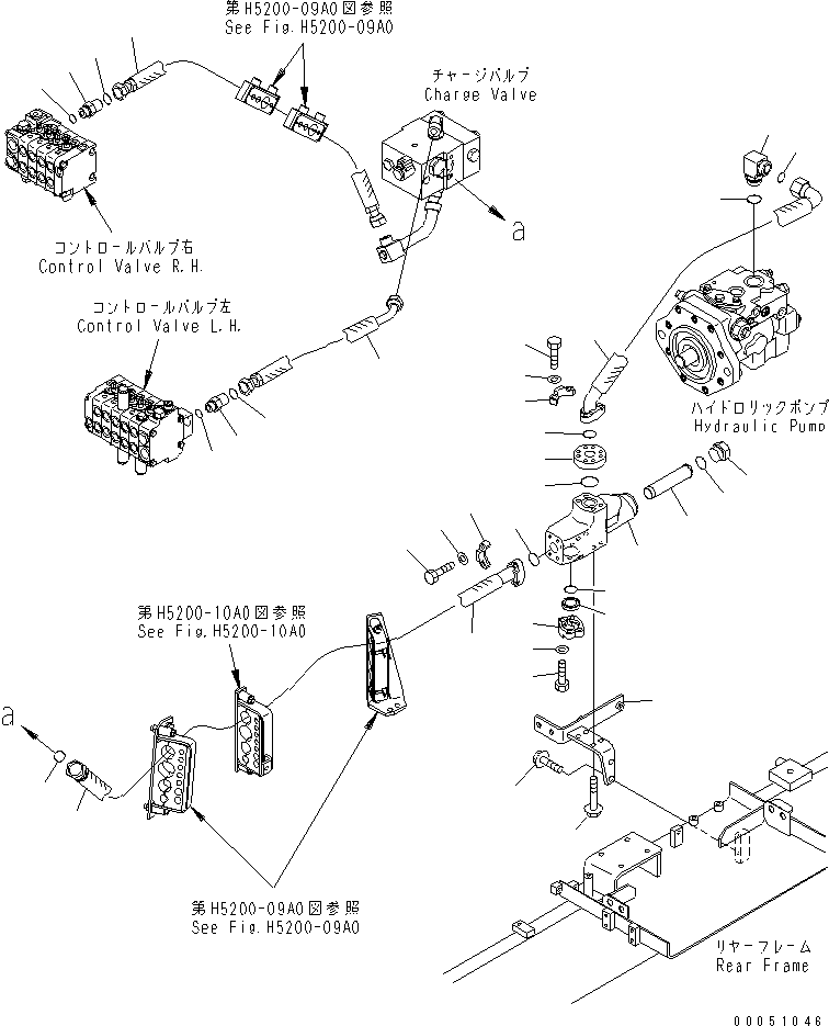 HOSE, 1000MM 23B-60-62360 KOMATSU