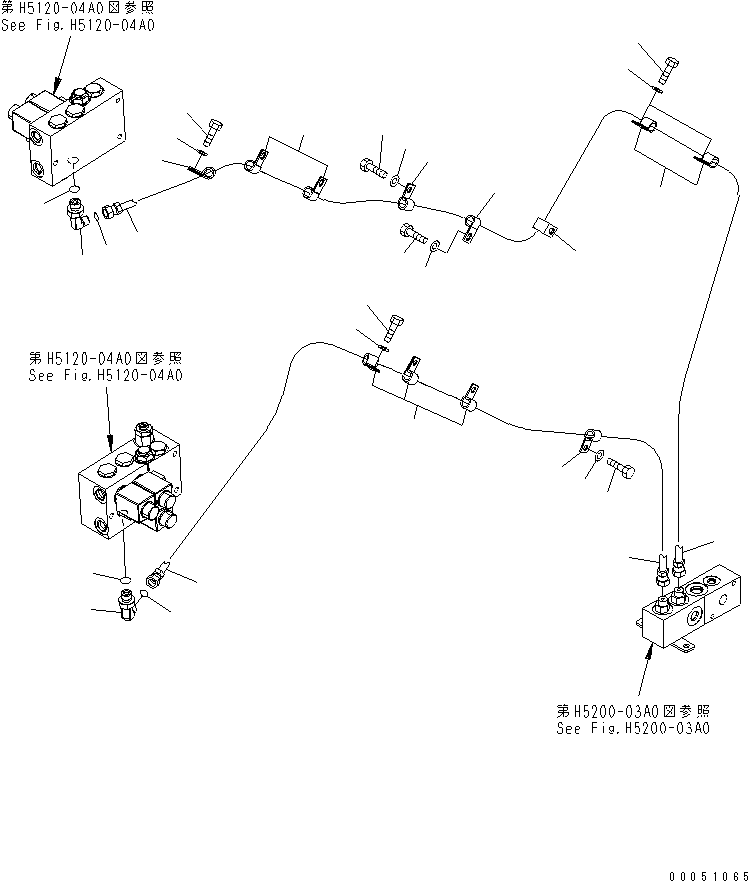 HOSE, 3470MM 23B-60-61560 KOMATSU