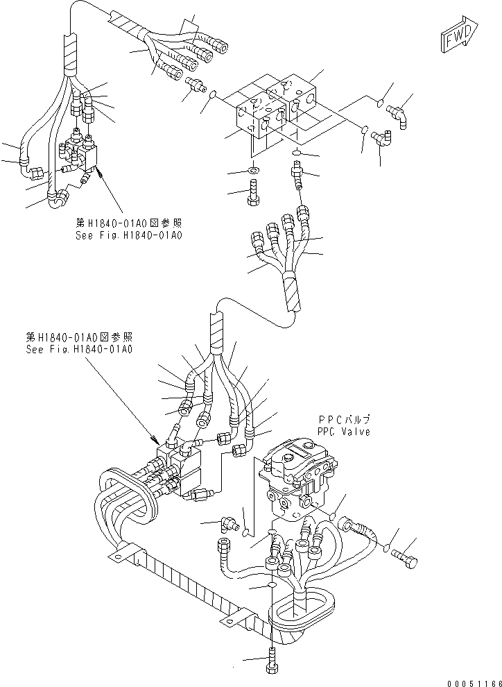 Шланг 07623-002A6 KOMATSU