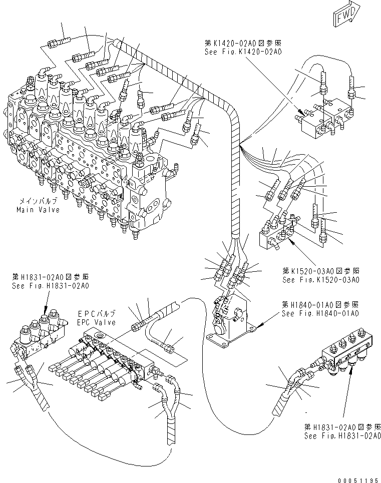 Шланг 07623-00304 KOMATSU