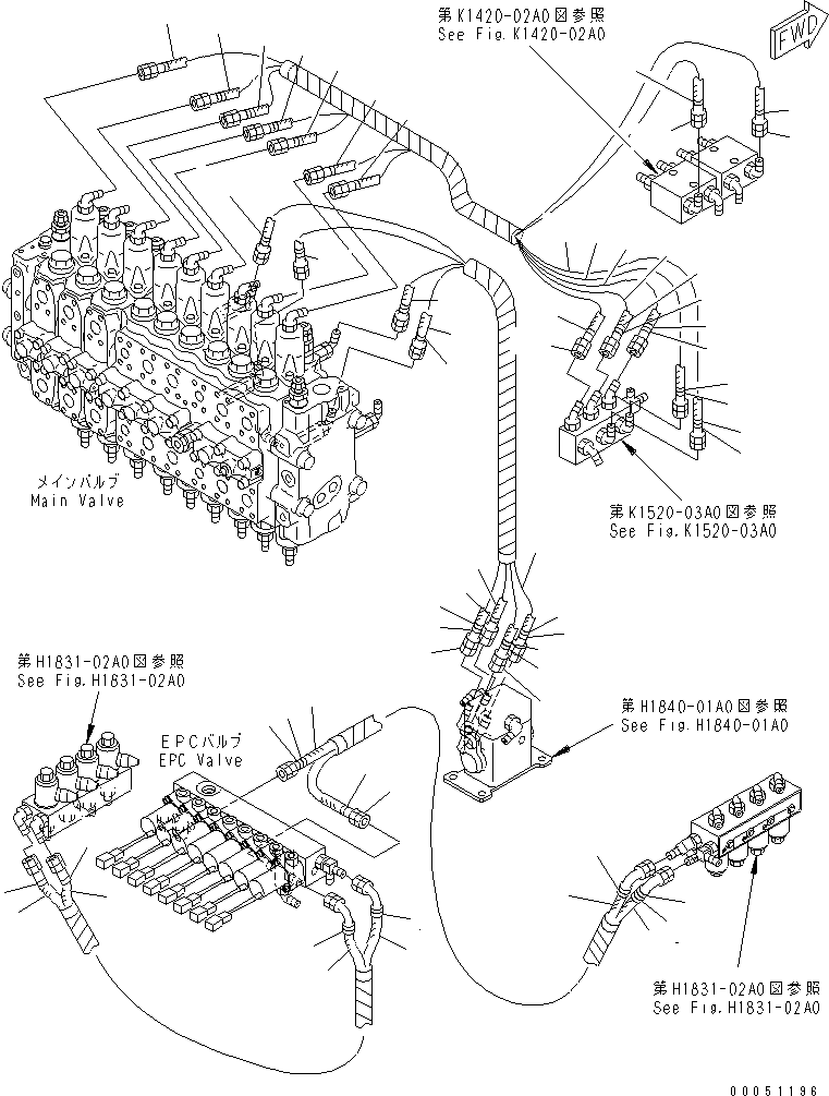 Шланг 07623-00306 KOMATSU
