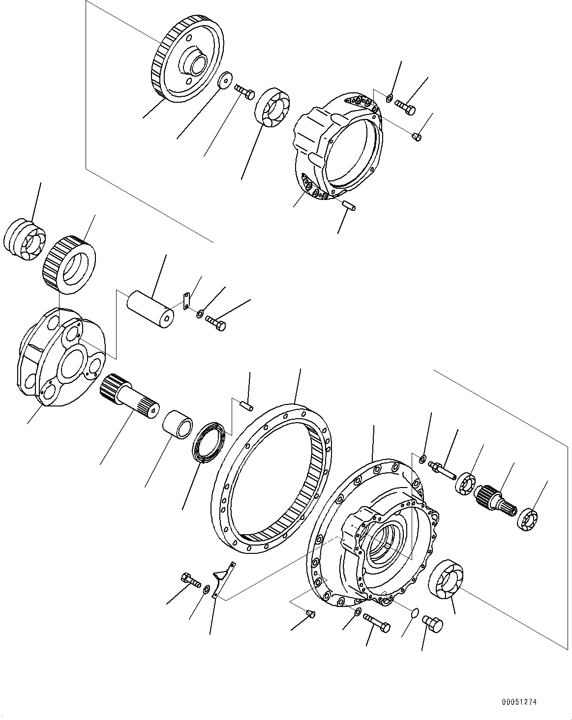 Корпус 21T-27-72140 KOMATSU
