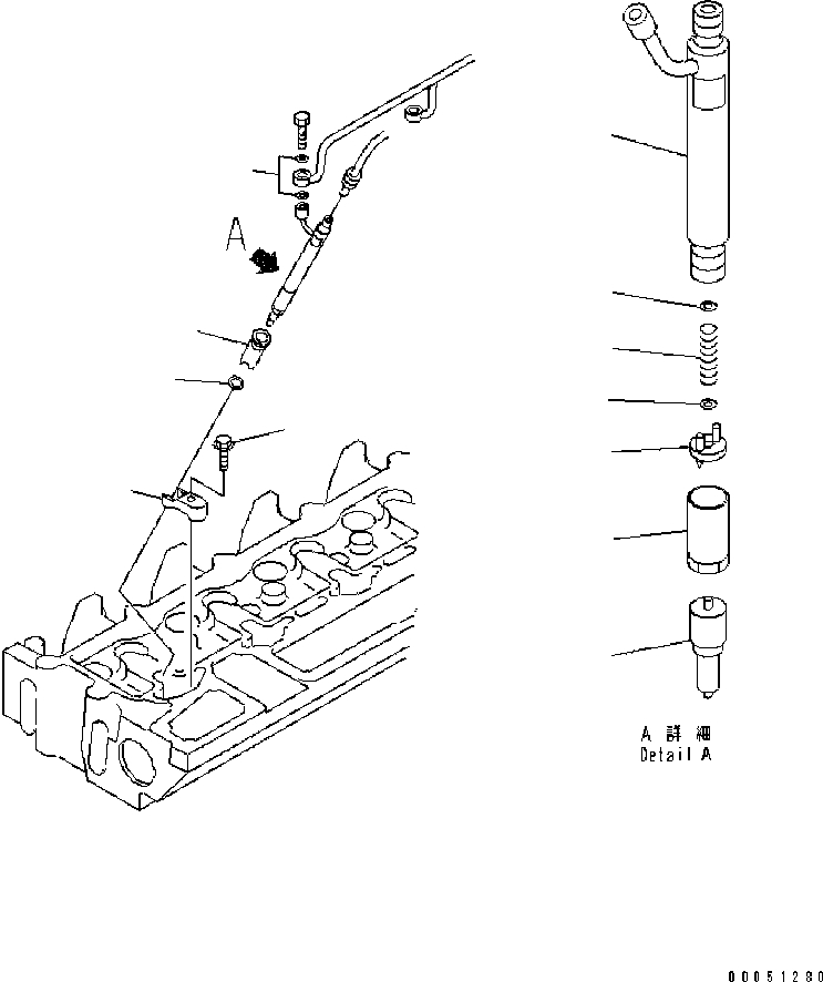 KIT,NOZZLE HOLDER ASS'Y 6743-11-3310 KOMATSU
