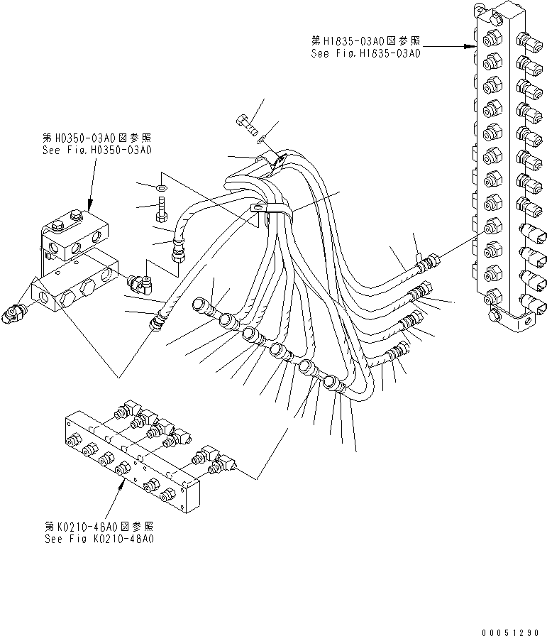 Шланг 21T-64-36690 KOMATSU