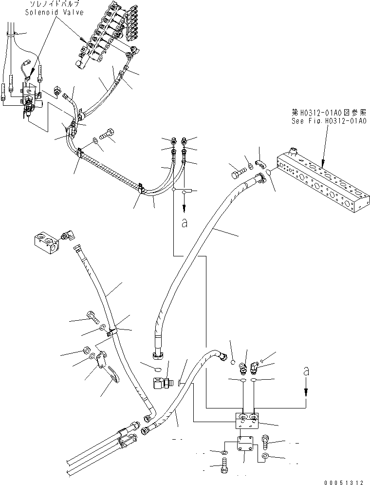 Шланг 07296-01013 KOMATSU