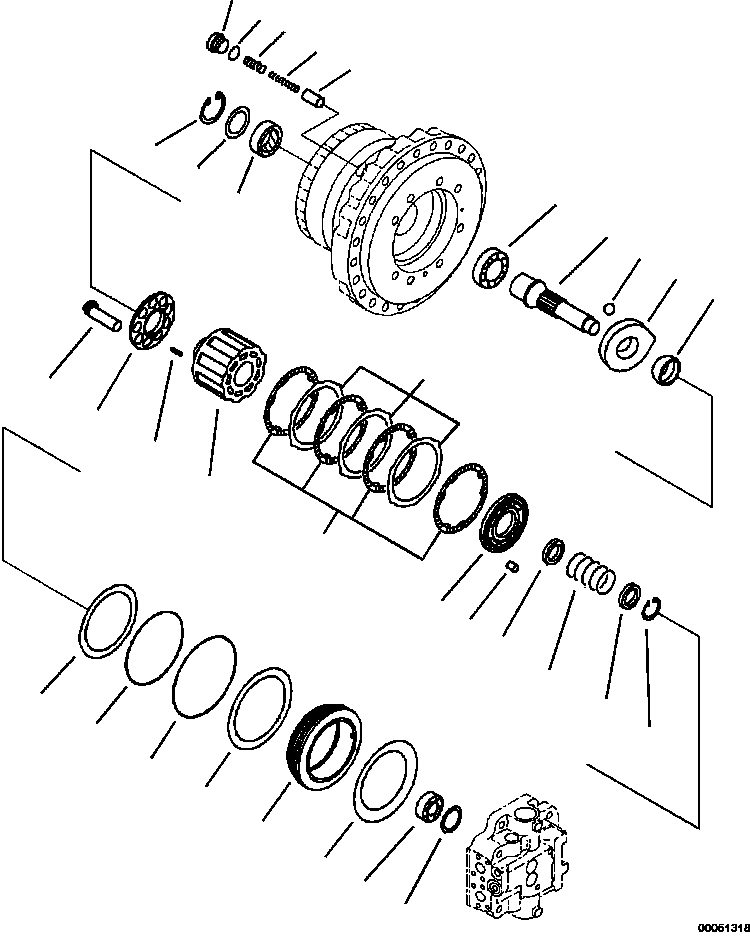 Ball, Retainer (04260-02857) KOMATSU