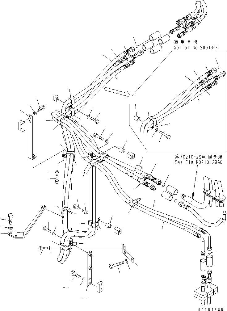 Зажим 04435-52312 KOMATSU