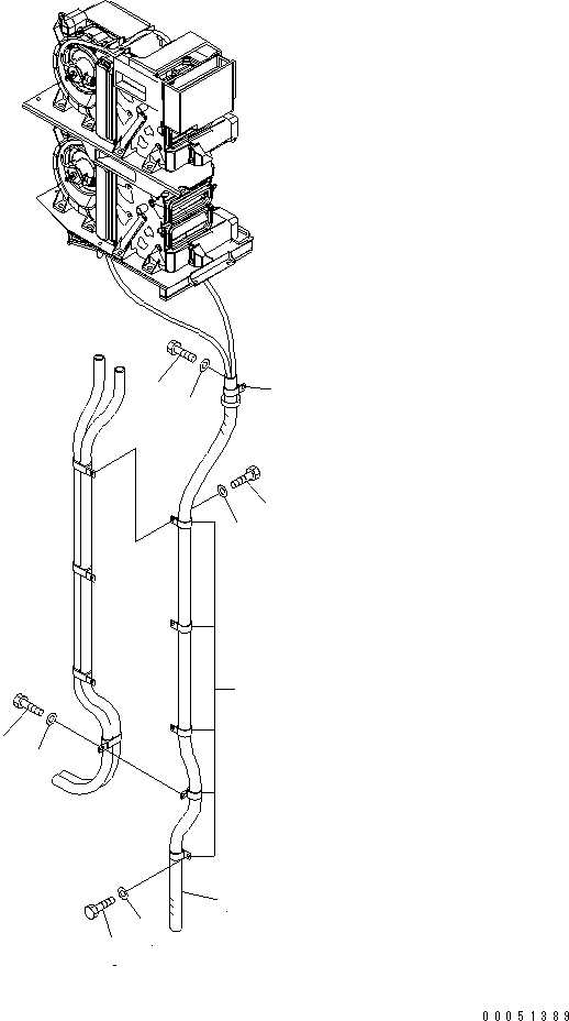 Шланг 09483-17240 KOMATSU