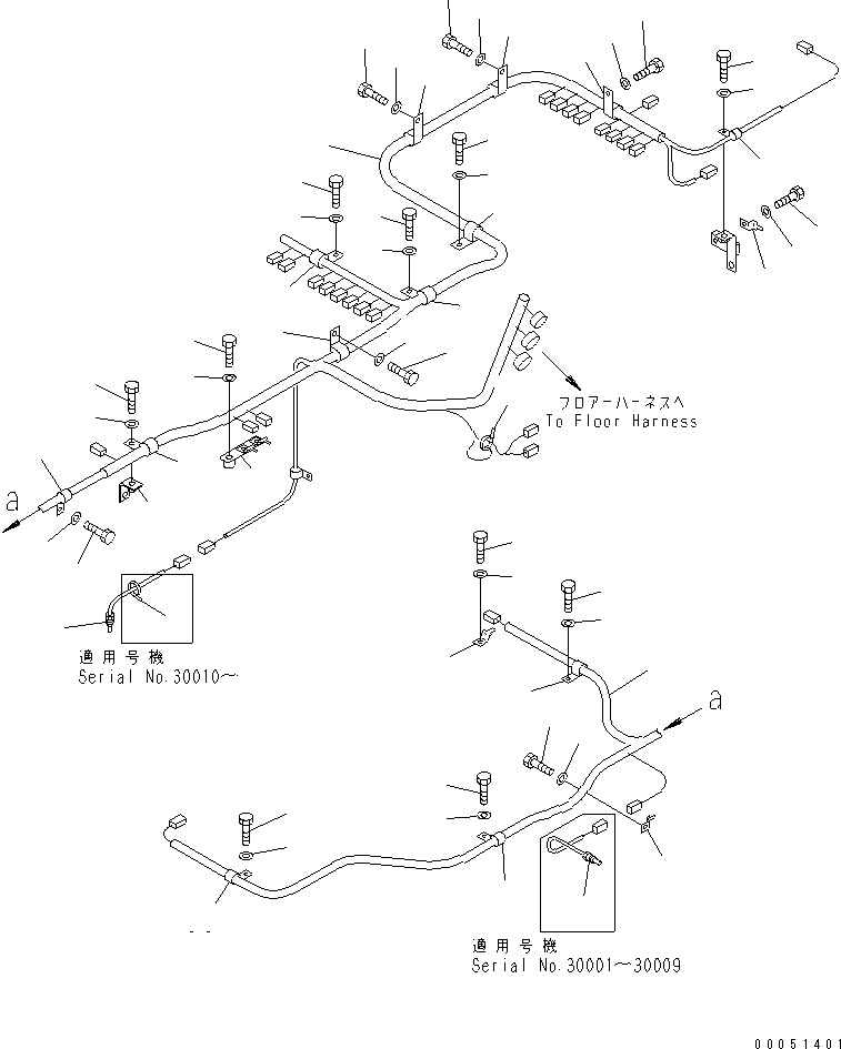 Жгут проводов 198-06-63140 KOMATSU