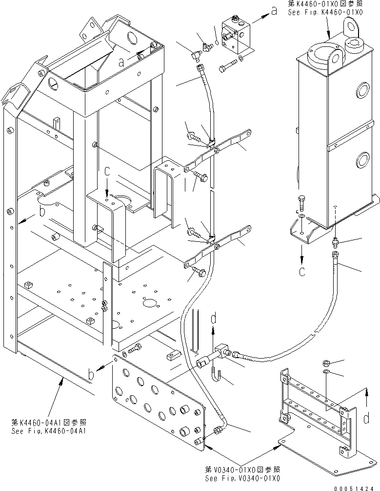 Шланг 07633-00318 KOMATSU