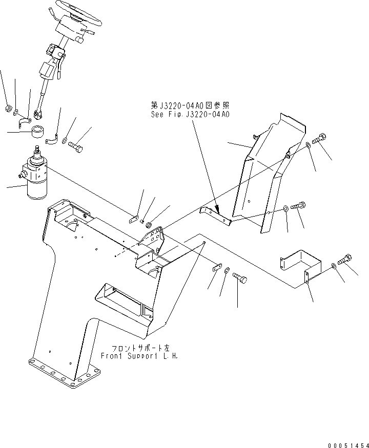 Пластина 561-40-42650 KOMATSU