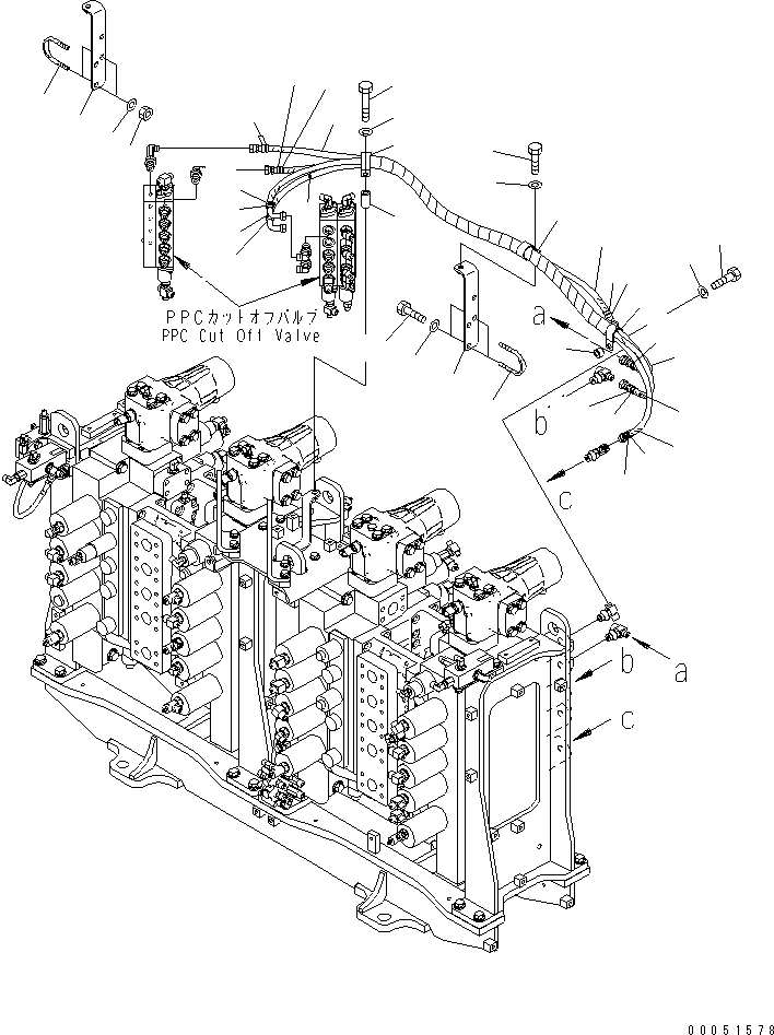 Шланг с торцевым уплотнением 02761-00321 KOMATSU