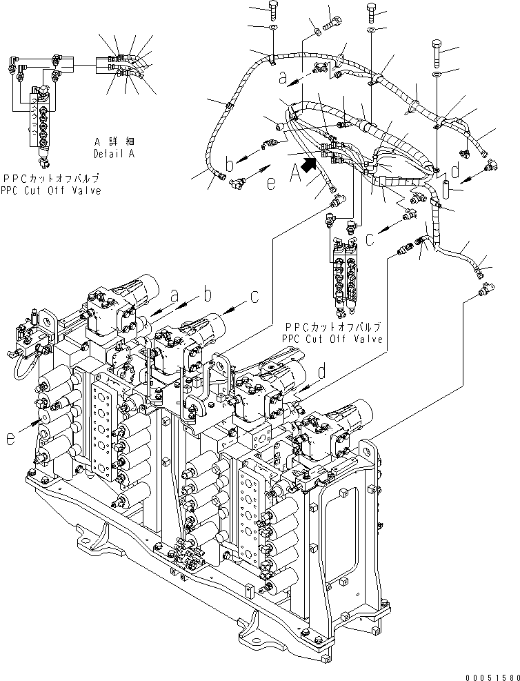 Шланг 02761-003A9 KOMATSU