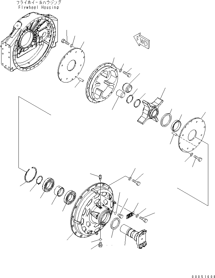 болт 01010-60812 KOMATSU